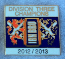 Rangers Football Club Division Three Champions 2012-13 Badge