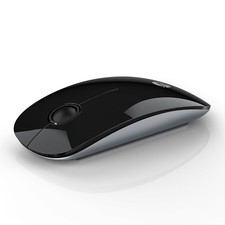 Bluetooth Wireless Mouse - BT5.1 USB Slim Dual Mode Computer Mice with Quie...