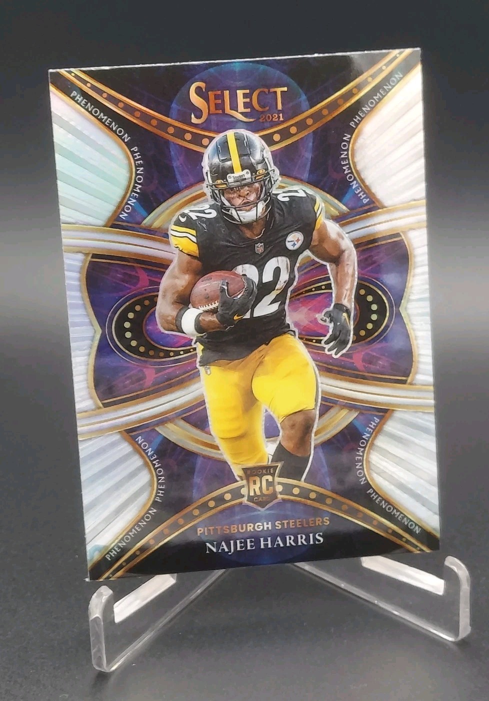 2021 Panini Select - Phenomenon Najee Harris #PHE-16 Silver Prizm (RC) Mint 💎