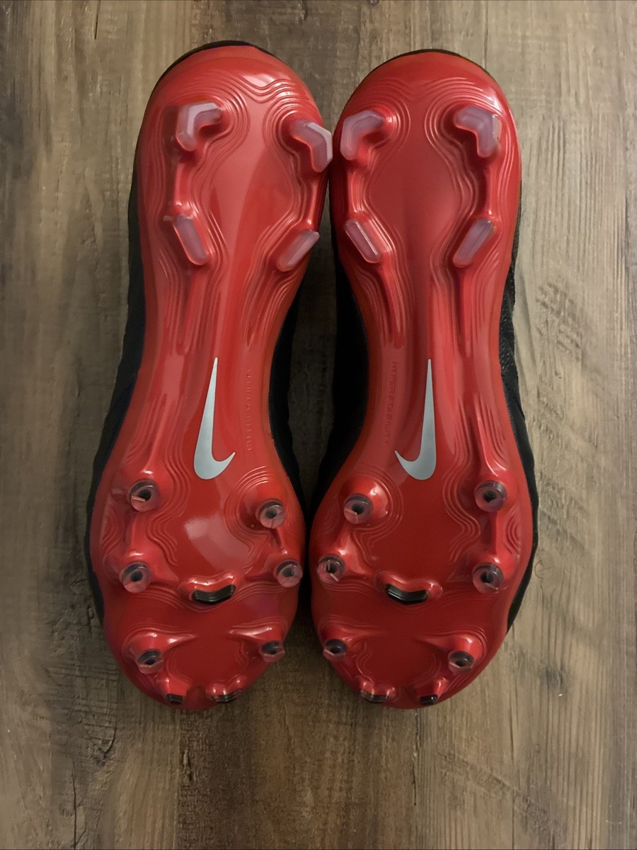 Nike Tiempo Legend 7 Elite FG Soccer Cleats Black Red Size 11.5 AH7238-007 RARE Nike Tiempo Legend 7 Elite FG Soccer Cleats Black Red Size  main image 2