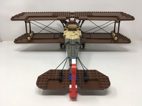 Lego 3451 Sopwith Camel Sculptures airplane plane airport WW1 World War One