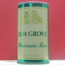 Elm Grove Wisconsin Beer S/S Can Walter Brg Co Eau Claire Wisconsin 633B E/X B/O
