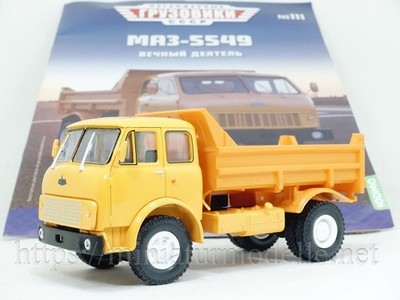 1:43 MAZ 5549 Kipper Modimio #111 LG111 DDR Russische Dump rusian OVP NEU UdSSR