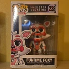 Funko Pop! Games FNAF Sister Location Funtime Foxy #228 Boxed Vinyl Figure