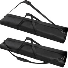 2 Pcs 48x10x5 Inch Tripod Carrying Bag, Water Resistant Long Carry Case with ...