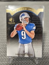 2009 SP Threads Matthew Stafford Rookie Card #AP63 – NM/MINT. rookie card picture