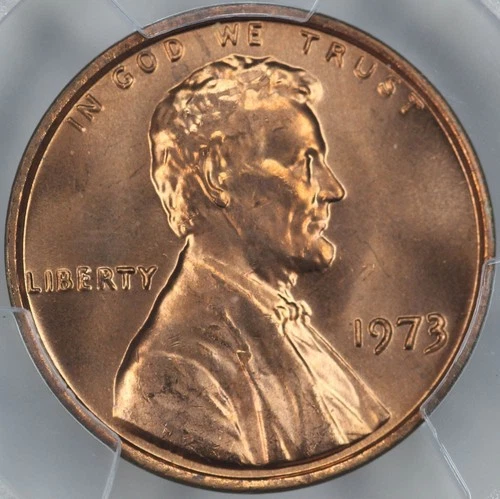 1973-P Lincoln Memorial Cent — photo from the most recent tracked eBay sale