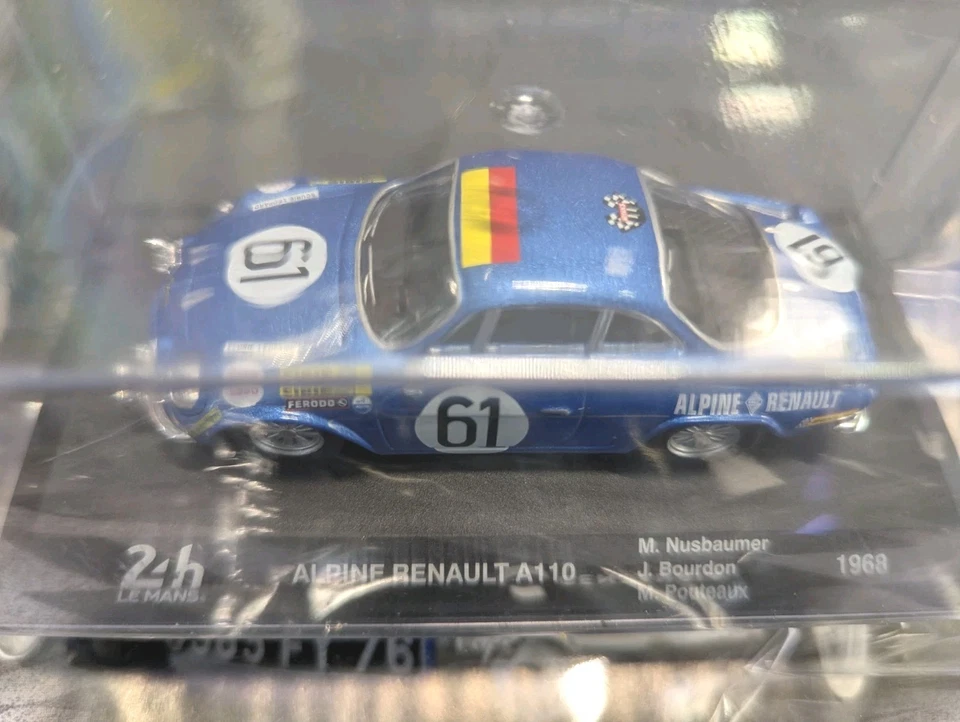24h Le Mans Collection -  Alpine Renault A 110 - nr 84. Modellino  1/43 Die Cast - Immagine 4 di 4