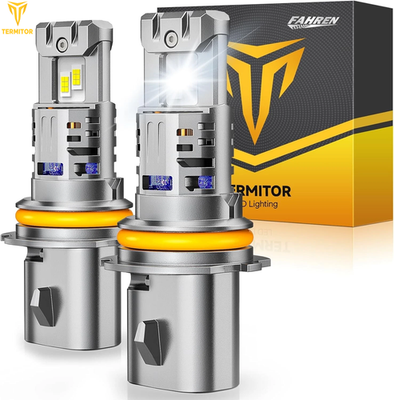 #ad #ad Termitor 9007 HB5 LED Headlight High Low Light Bulbs 90000LM 6500K Cool White 2X $44.99
