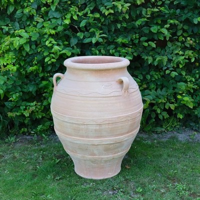 Terracotta Amphore Cassia 70 cm frostfest mediterrane Garten Amphore