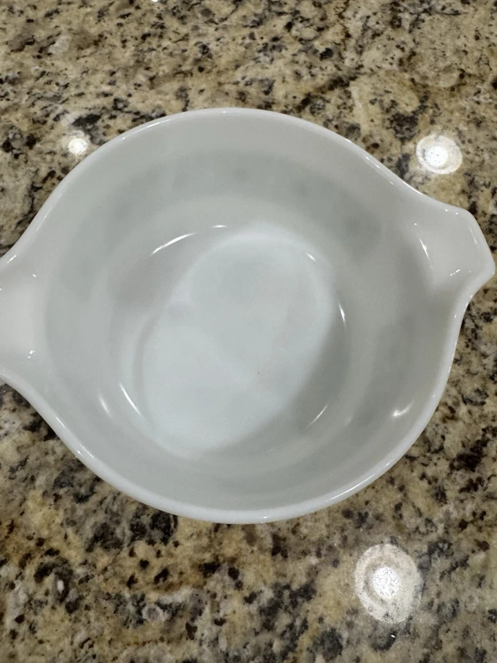 Vintage Pyrex Verde Green Square Flowers Casserole Dish No Lid 474-B 1 1/2 QT - Image 3 of 4