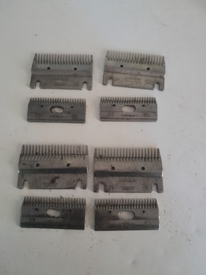 Vier Paar Heiniger Clipper Klingen - sehr guter Zustand, grob.