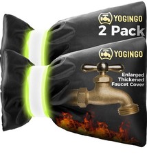 Outdoor Faucet Covers for Winter Freeze Protection, Hose Bib Covers for Winter,