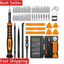 Ergonomic 59-Piece Precision Screwdriver Set with Magnetic Tips & Accessories