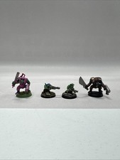 Warhammer 40K ORK BOYZ  GROTS/GRETCHIN 4 models/painted  OOP jm617263