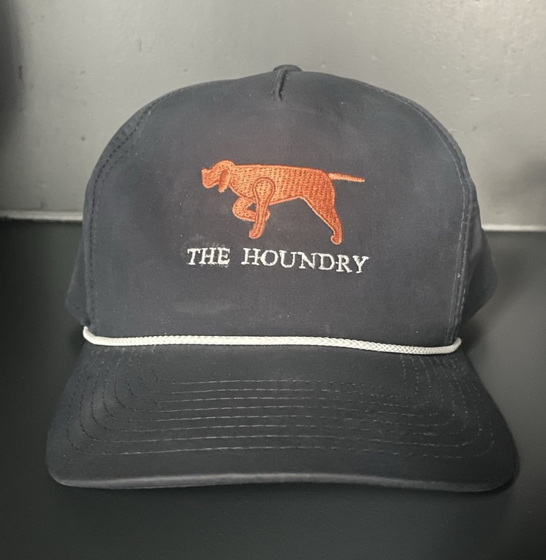 Pre-owned Imperial Wrightson Performance Navy Hat- The Houndry 