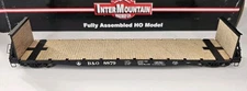 48753-18 Intermountain B&O Bulkhead Flat Car