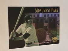2000 Upper Deck Yankee Legends - Monument Park Thurman Munson #MP5