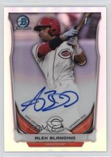2014 Bowman Draft Chrome Pick Refractor Alex Blandino #BCA-AB Auto 5w7