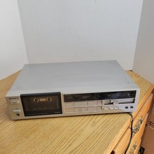 Sony Stereo Cassette Recorder Deck TC-FX210 Read Description