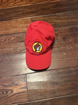 Buccee The Beaver Baseball Hat With Adjustable Back, Red, Used, One Size