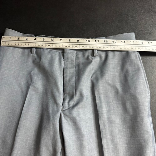 Tuta Joseph Abboud 38R 31S blu lana due pezzi vestibilità moderna - Foto 11 di 12