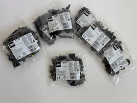 LEGO My Own Train 3747 Locomotive GRAY Bricks NEW IN SEALED BAGS - RARE