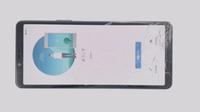 Spny Xperia 10 II SO-41A Cellphone Blue 64GB 4GB NTT Docomo CRACKED