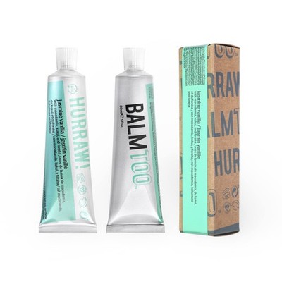 Hurraw! Balmtoo Squeezable Balm, Jasmine Vanilla: Thick, ultra-moisturizing. ...