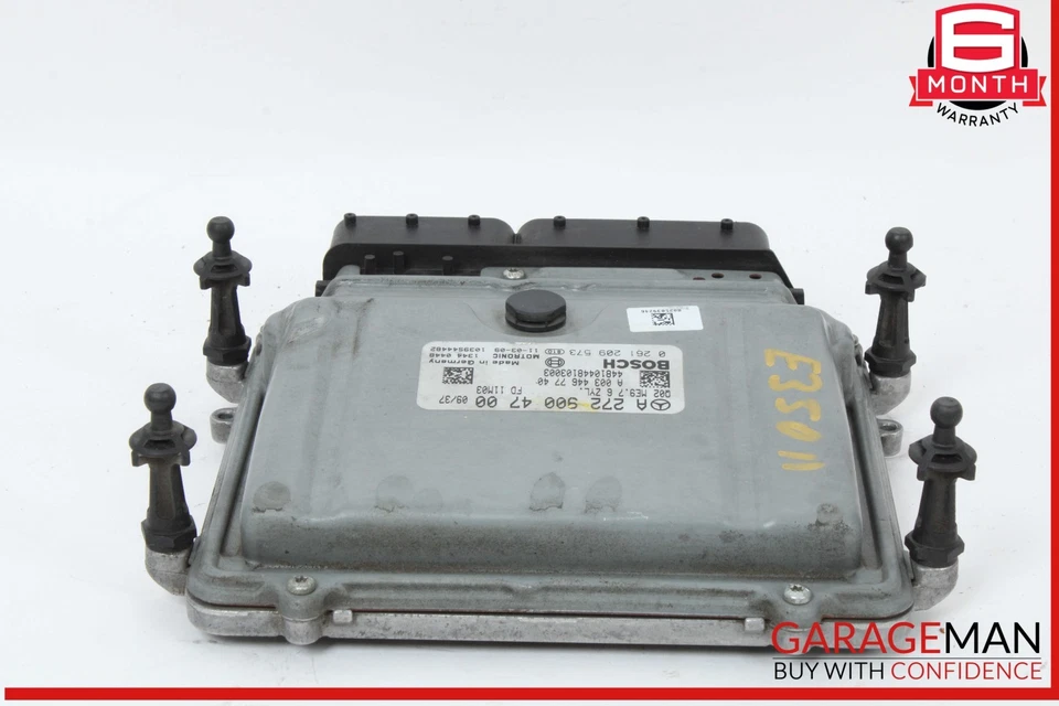 08-12 Unidad de módulo de control del motor ECU 08-12 Mercedes W212 E350 M272 flash OEM Foto 2 de 4