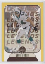 2021 Panini Legacy Legends Yellow 45/150 Zach Thomas #113 HOF 0f28