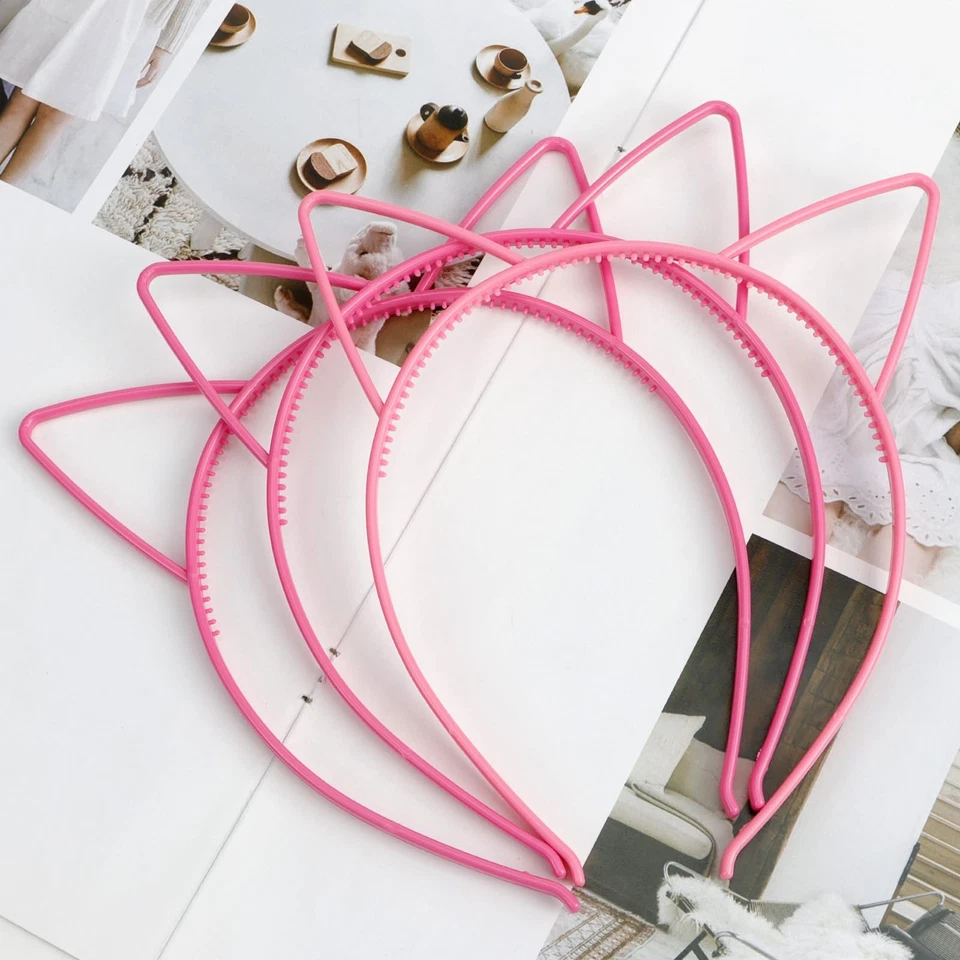 36 Piezas Diademas Orejas de Gato Plástico Decoraciones Fiesta Gatito Diademas Accesorios Foto 2 de 4