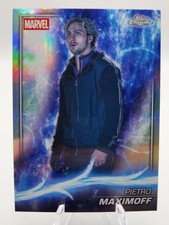 2025 Topps Chrome Marvel Studios MCU #53 Pietro Maximoff Refractor Quicksilver