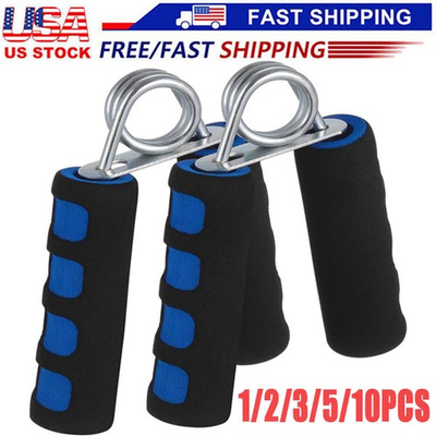 #ad #ad Hand Grip Strength Power Trainer Gripper Strengthener Gym Exerciser Hard Trainer $23.79