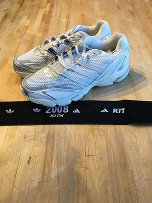 KITH x adidas Supernova Cushion 7 ''White Royal Silver'' JQ9296 Sz 9.5 NO BOX