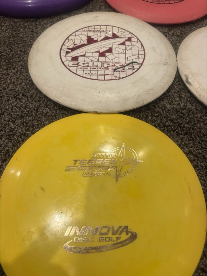 Lote de 8 discos de golf y discos voladores Discraft Innova Frisbee Styler Foto 3 de 4