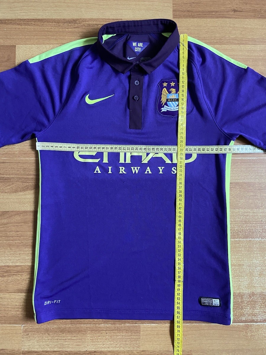 MANCHESTER CITY 2014 2015 THIRD FOOTBALL SHIRT SOCCER JERSEY