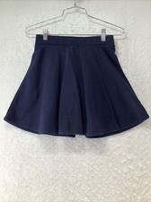 The Children  s Place Navy Skirt With Built-in Shorts Youth Girl's Size L 10/12 