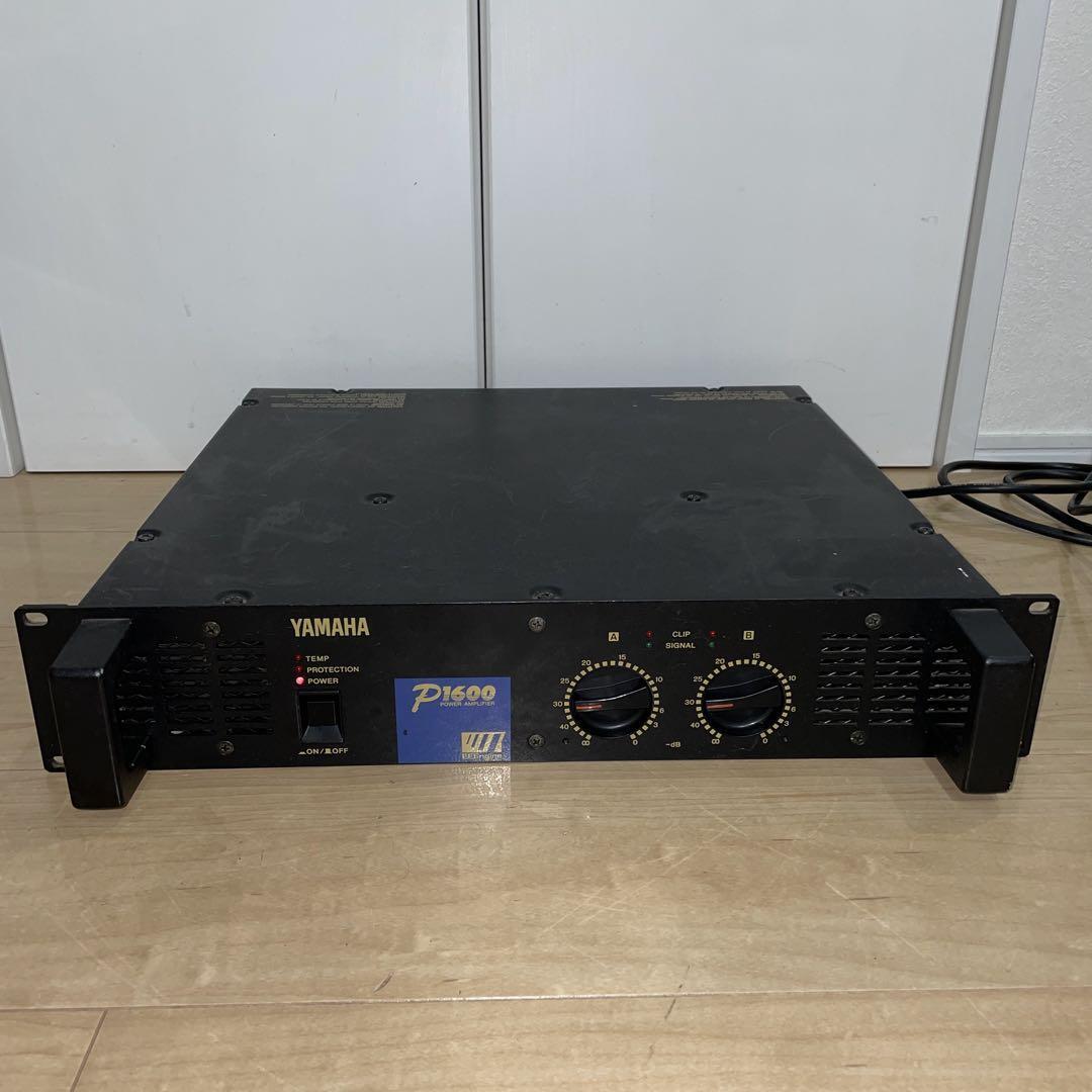 YAMAHA P1600 2 channel 160w per 400w max Power Amplifier YAMAHA P1600 2 channel 160w per 400w max Power Amplifier