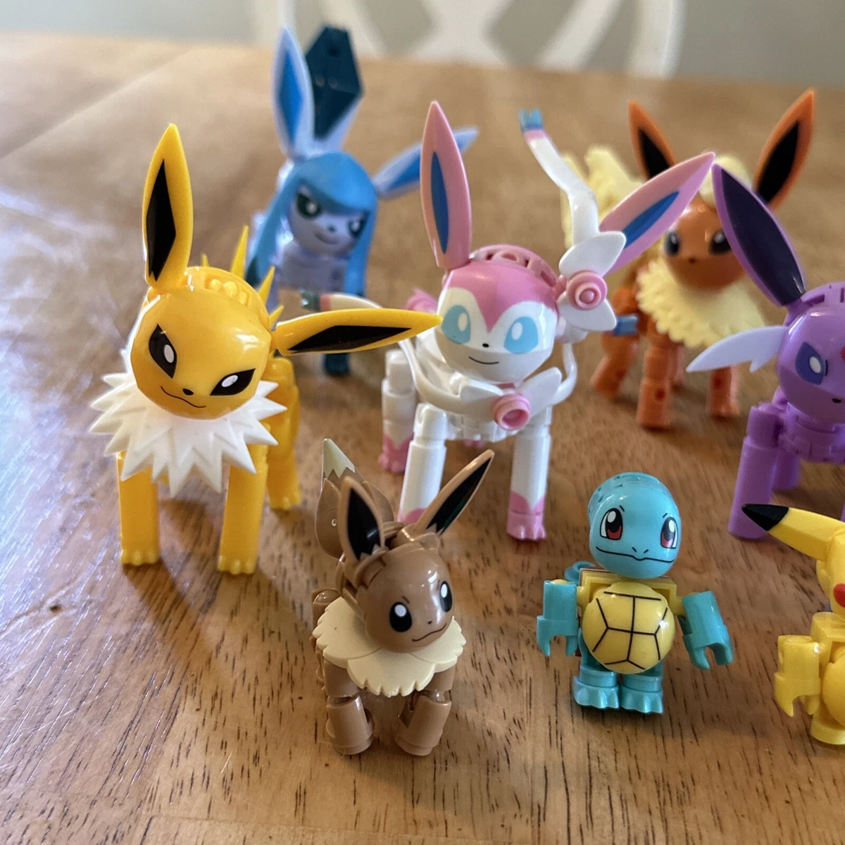 Pokemon Eevee Family Figure Toys Model Collection Eevee Action Toys for  Children Birthday Gifts