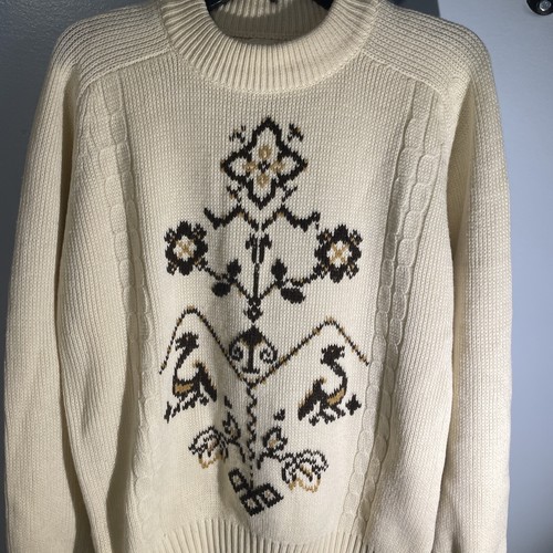 Vintage Grants Men’s Wear 100% Virgin Acrylic Sweater. Size Large