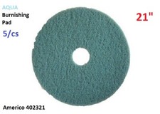 Americo 402321 Aqua Burnishing Floor Pad - 21" 5/cs Made in USA