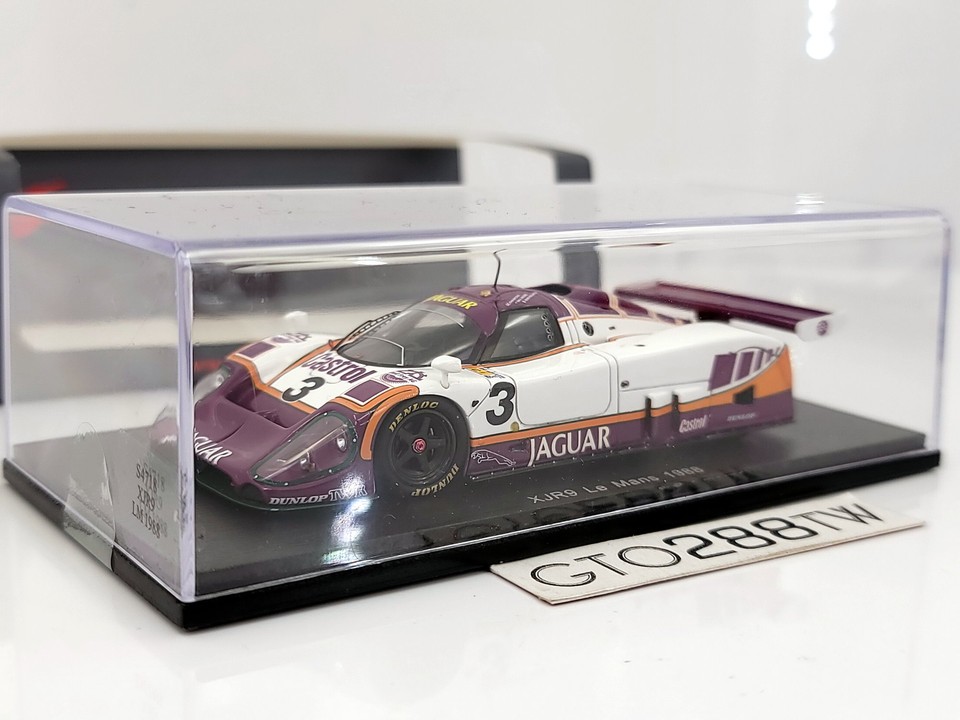 Spark Models 1/43 Scale S4716 - Jaguar XJR9 #22 4th Le Mans 1988 - R.M