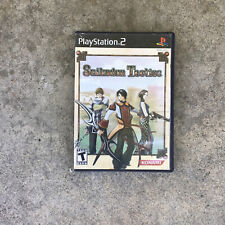 Suikoden Tactics & Soundtrack (Sony Playstation 2, Complete, CIB)