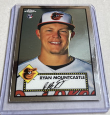 2021 Topps Chrome Platinum Anniversary #16- RYAN MOUNTCASTLE Rookie RC Card.. rookie card picture
