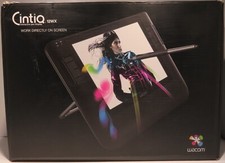 Wacom CINTIQ 12WX DTZ-1200W / G0-A Cintiq 12.1" Display Graphic Drawing Tablet