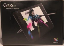 Wacom CINTIQ 12WX DTZ-1200W / G0-A Cintiq 12.1" Display Graphic Drawing Tablet