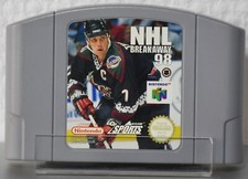 Thumbnail of ebay&reg; auction 124225227843 | NHL Breakaway 98 Nintendo 64 N64 Sport Eishockey SEHR GUT nur MODUL PAL Acclaim