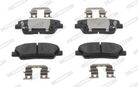 Ferodo Bremsbelagsatz Scheibenbremse FüR Hyundai Santa Fé III DM 2.2 Crdi 4WD