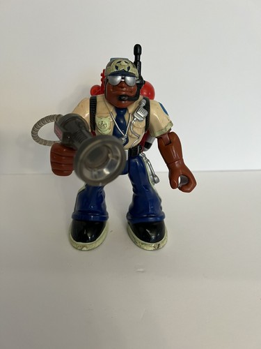 Fisher-Price Mattel Rescue Heroes Jake Justice Policeman Action Figure 2000